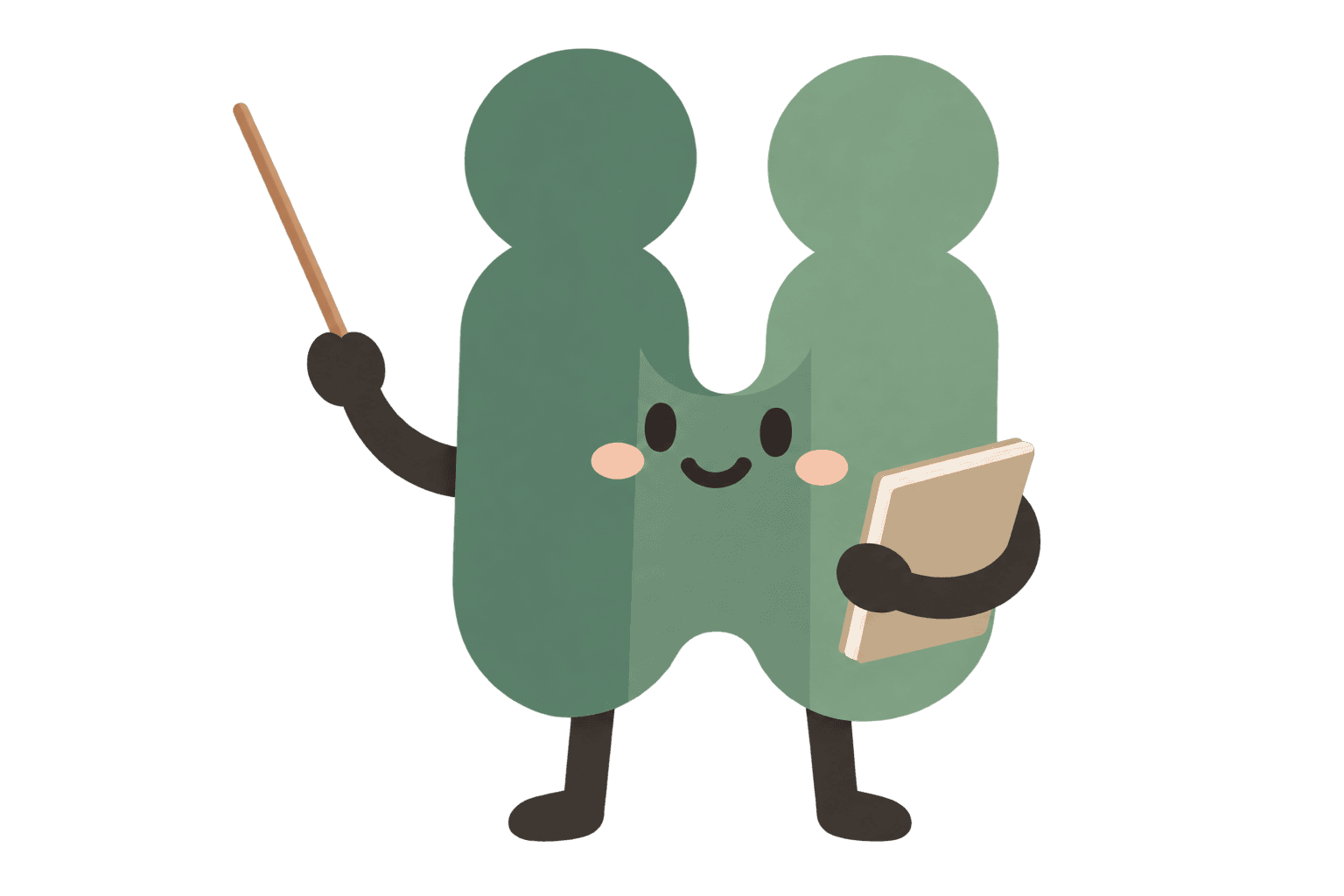 Hamkke teacher mascot